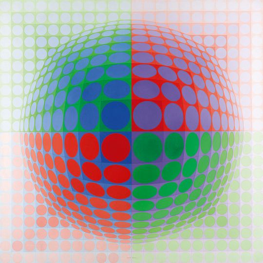 Vasarely. New Paintings and Sculpture. October 6-November 1, 1969